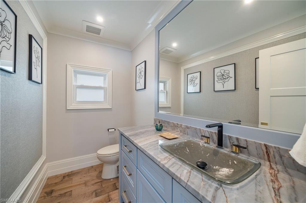 Powder bathroom