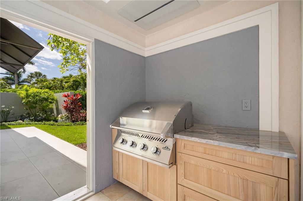 Built-in grill