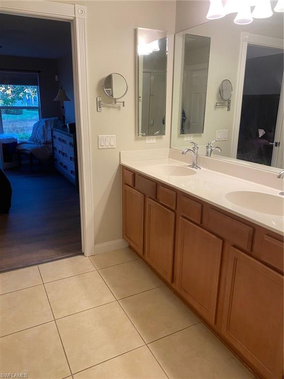 Primary Bathroom sink area