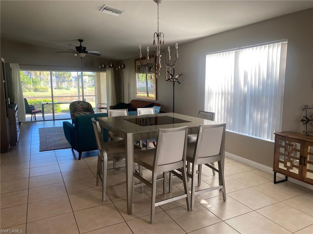 Great Room:  Dining Area and Living Area