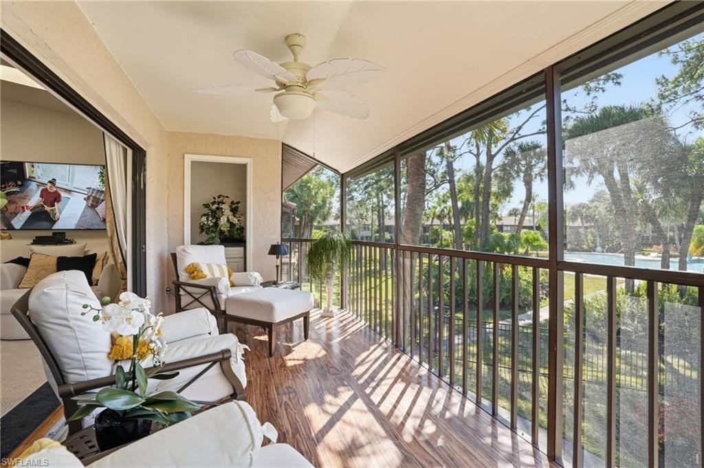 The seamless flow to and from indoor and outdoor living spaces