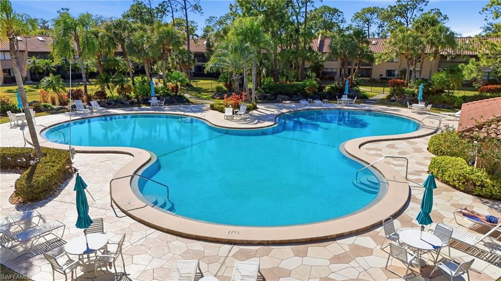 Take a dip in the year-round sun-drenched pool