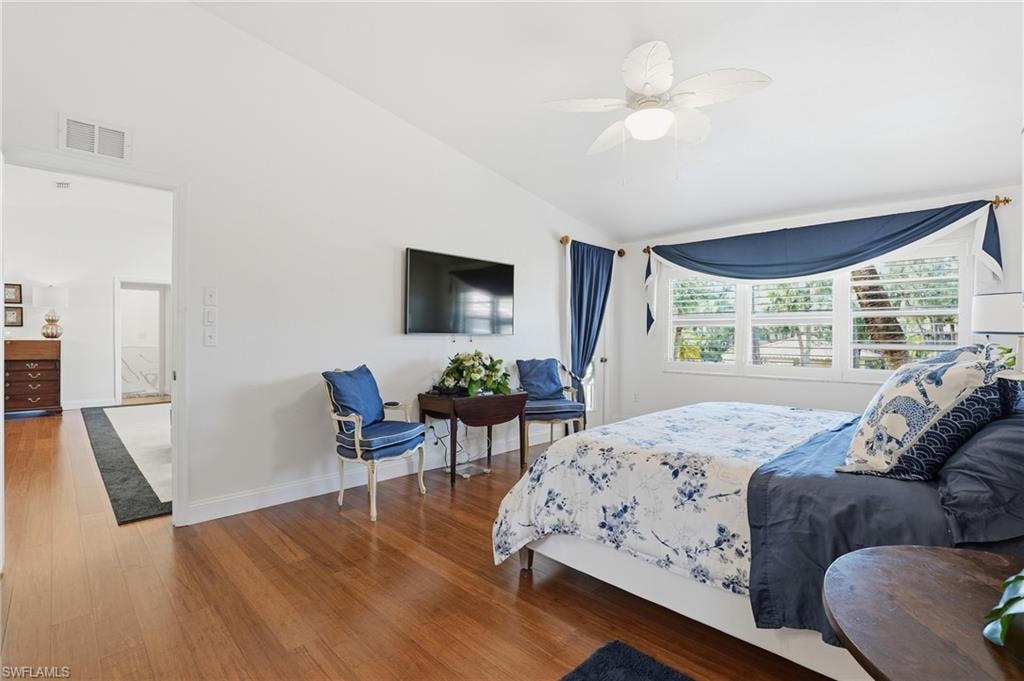 Primary Bedroom with patio access