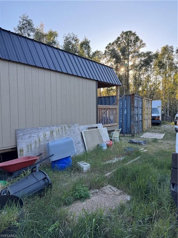 Bldg 2. View of outbuilding