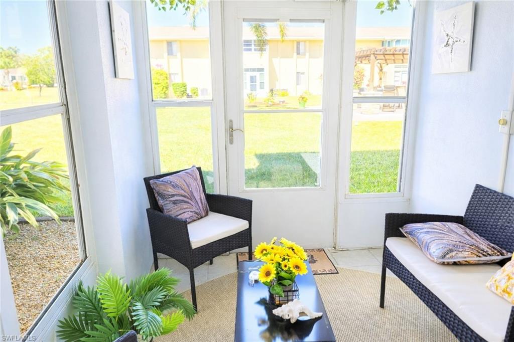 Sunroom with plenty of natural light