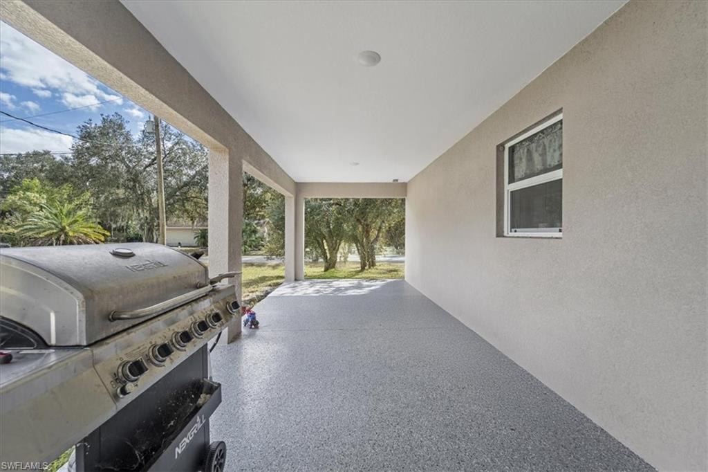 View of patio / terrace with a grill