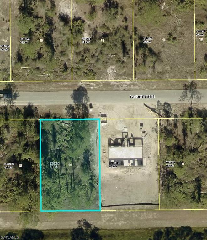 Map of property location featuring property parcel outlined