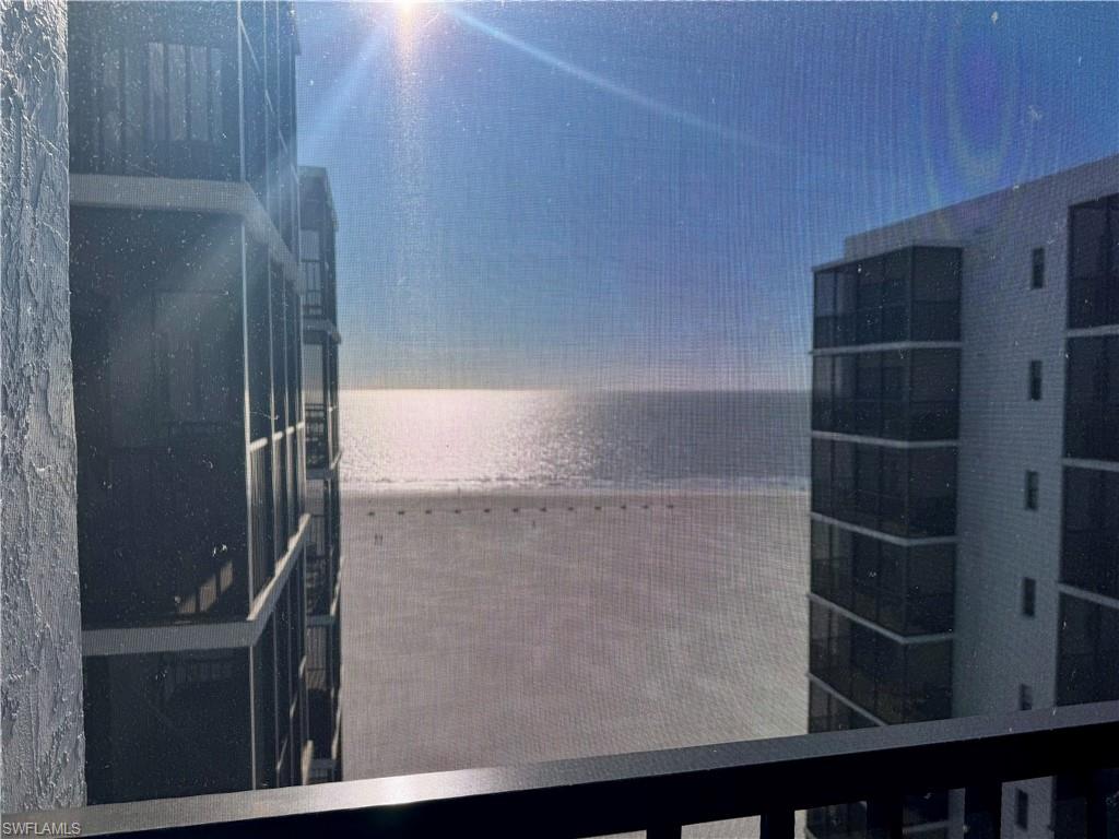 Gulf view directly on the beach from Living room lania