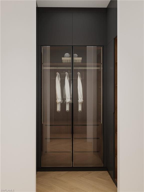 View of closet (Rendered photo)