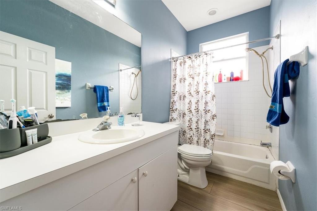 3rd Bathroom upstairs with Shower tub combo