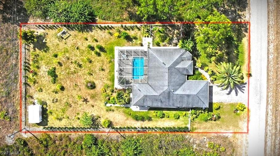 View of property location featuring property parcel outlined