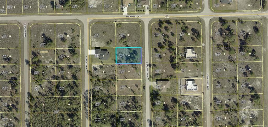 Map of property location featuring property boundaries highlighted