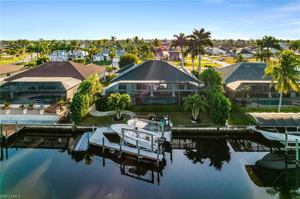 Aerial view of  Dock