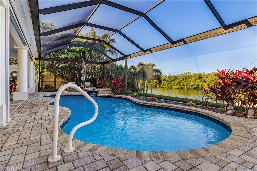 Pool and canal view