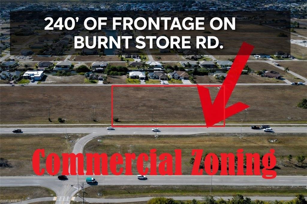 Aerial view of property's location
