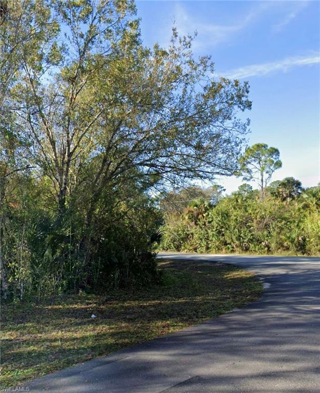 View of asphalt street