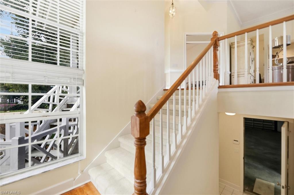 View of stairs