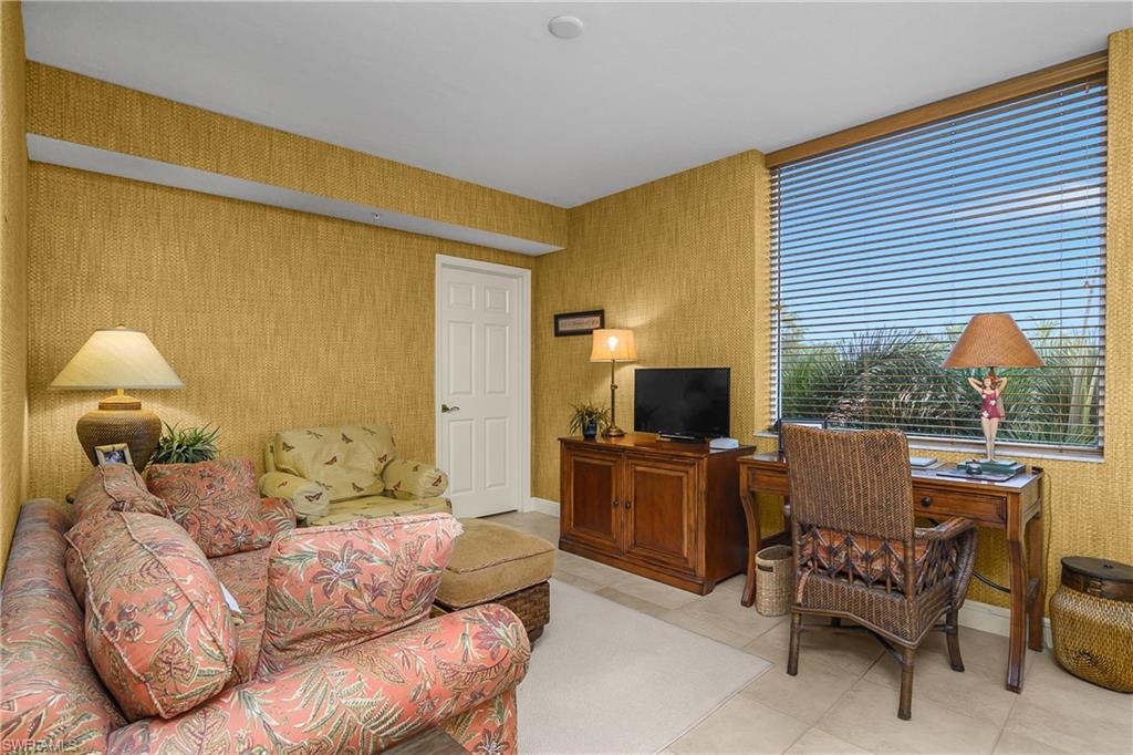 Den with east view