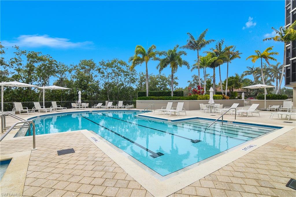 Swim laps and soak up the sun.