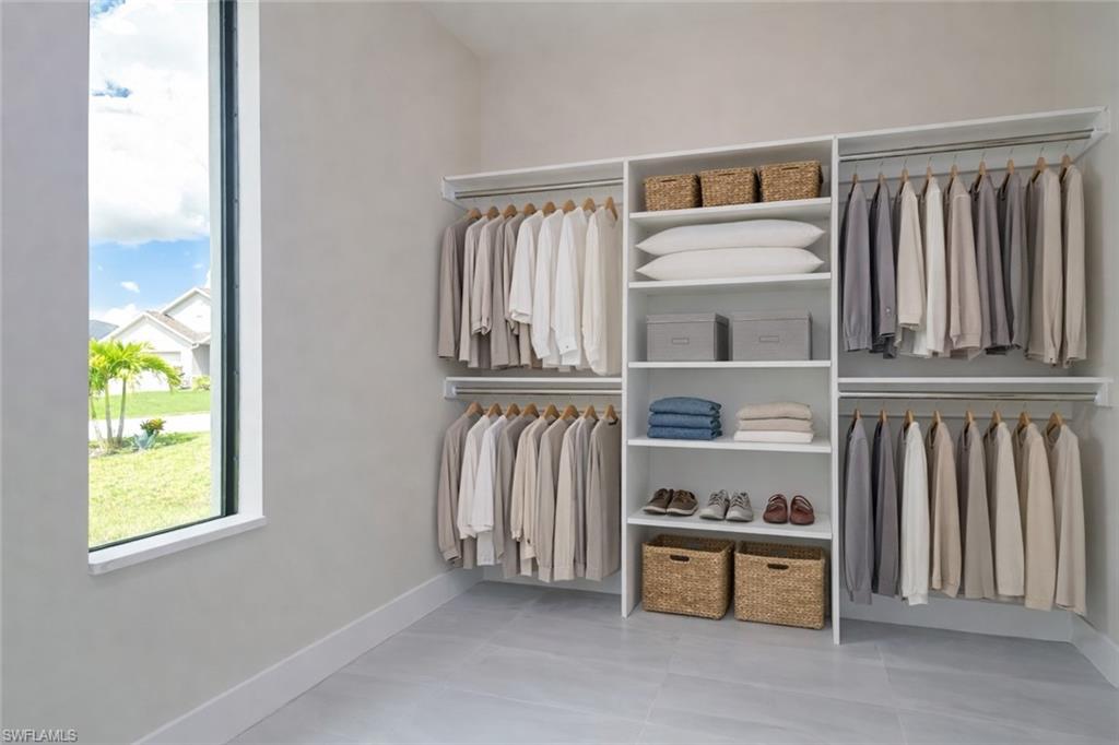 View of closet