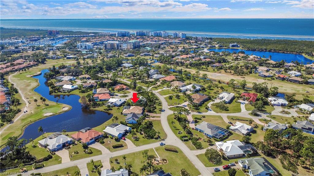 Looking west toward the marina, Charlotte Harbor, Pine Island and Boca Grande
