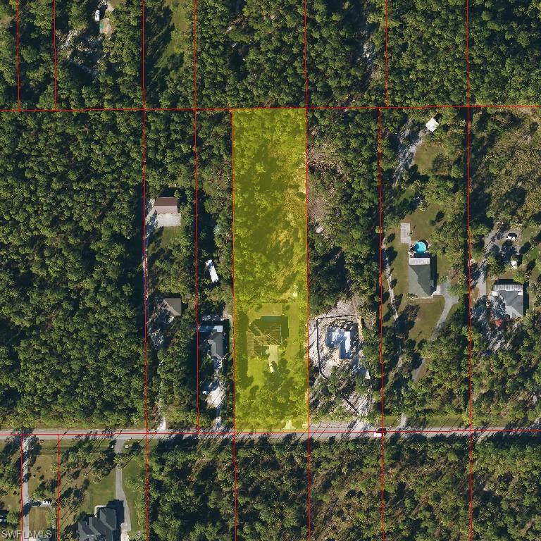 Map of property location with property boundaries highlighted