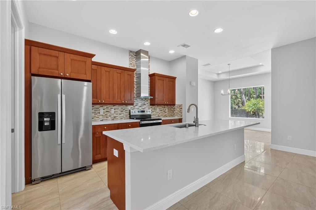 Custom kitchen with soft close drawers and dovetail construction