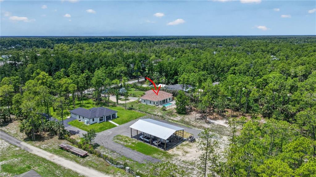 Partially fenced, great for horses, goats, chickens, or you can easily park boats, RV,