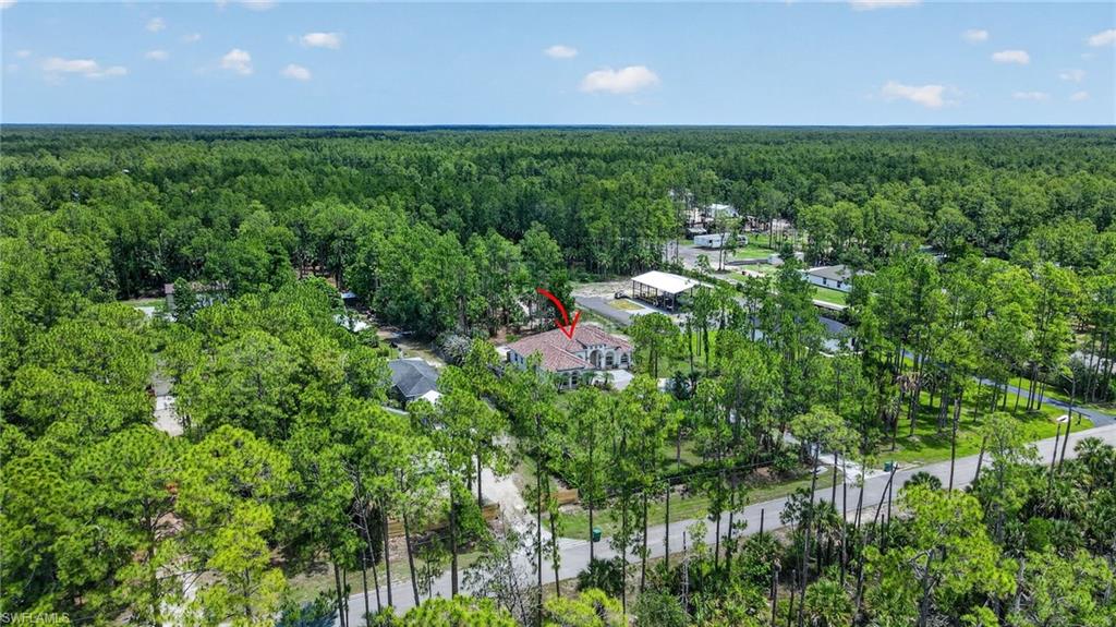 Large home on a large lot. Also showing the surrounding homes are all large properties. Nice tranquil street