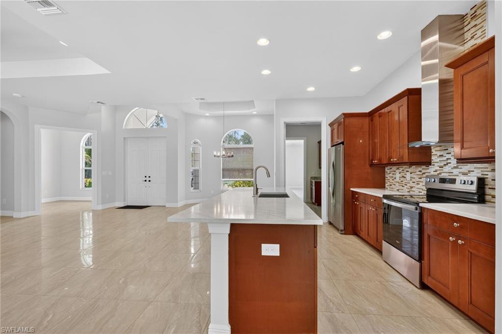 Kitchen, Great room, Formal dining area