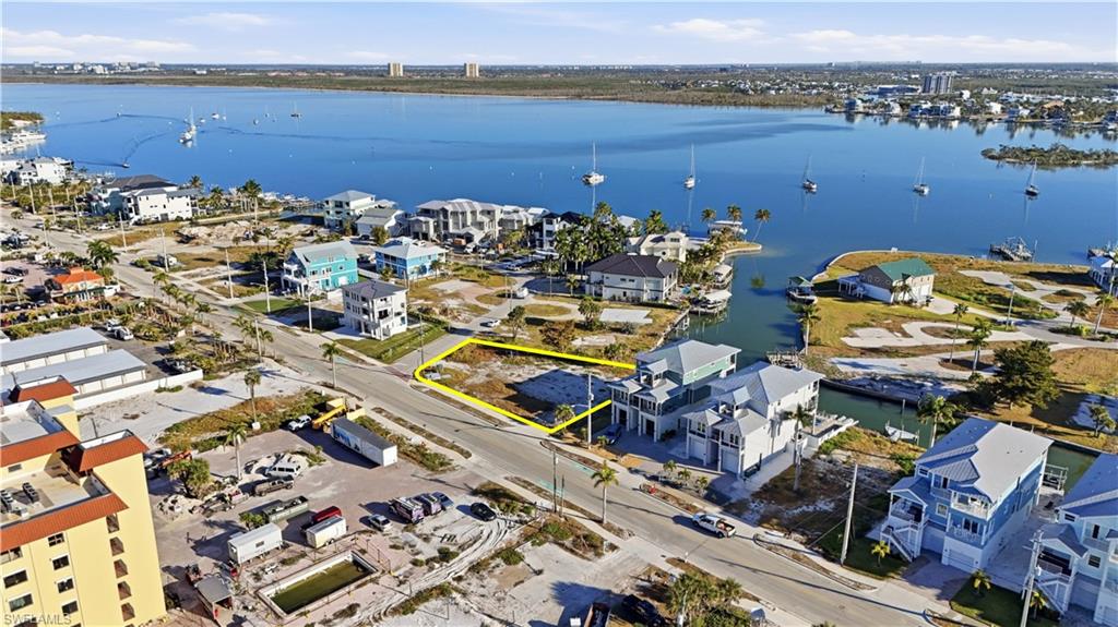 Bird's eye view of a large body of water - Virtually Edited Image