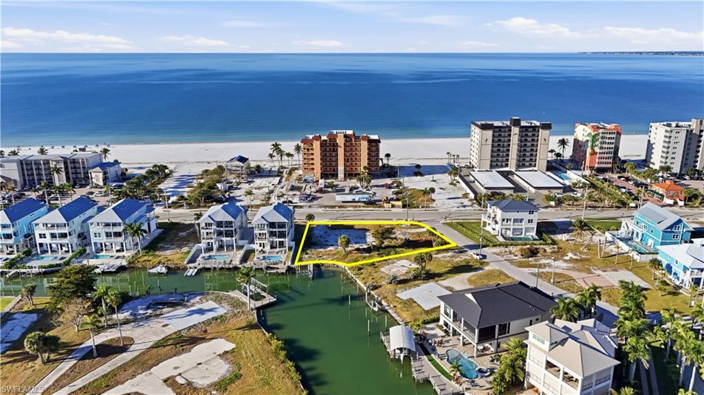 Aerial view of a large body of water - Virtually Edited Image