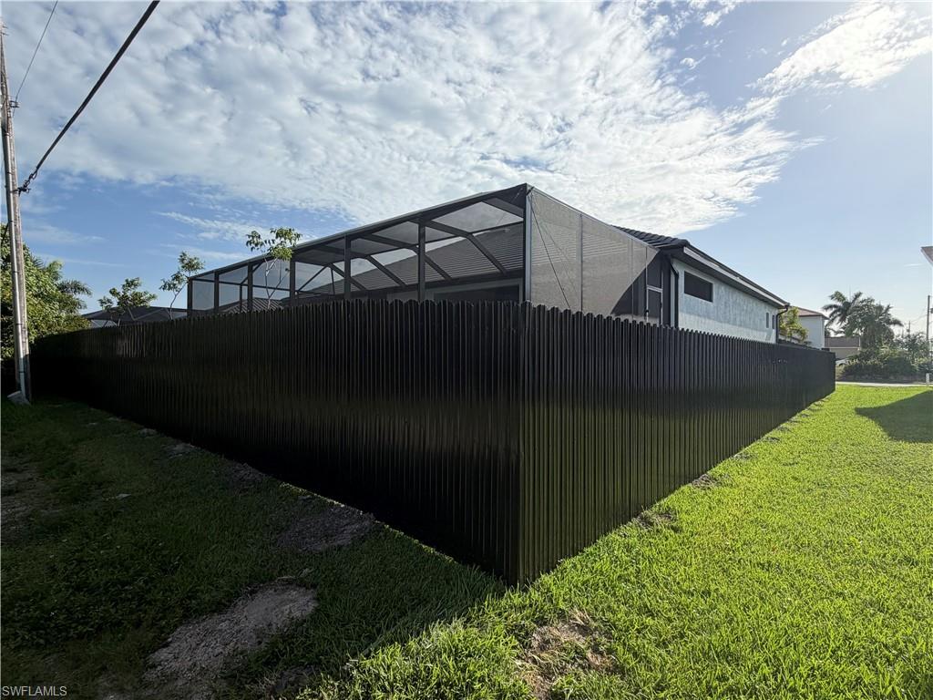 Fully Fenced yard