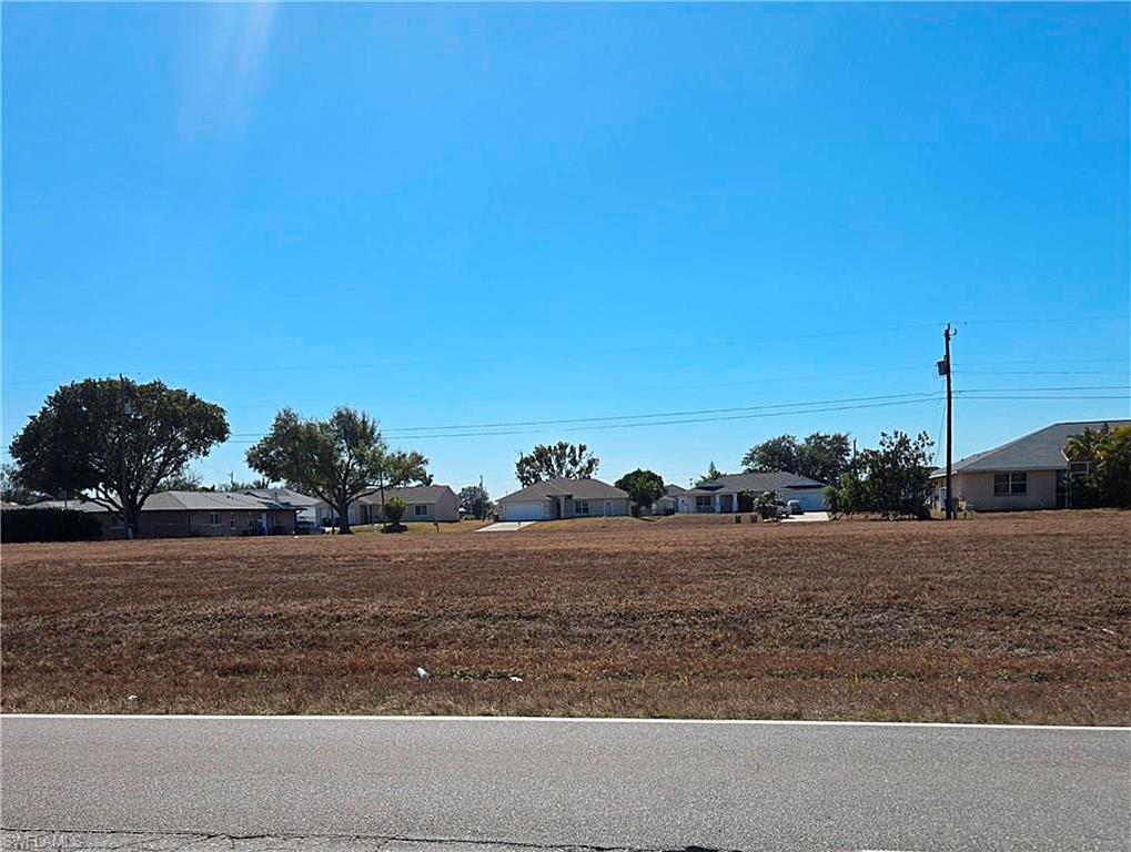 Front View toward Back, with residential view.