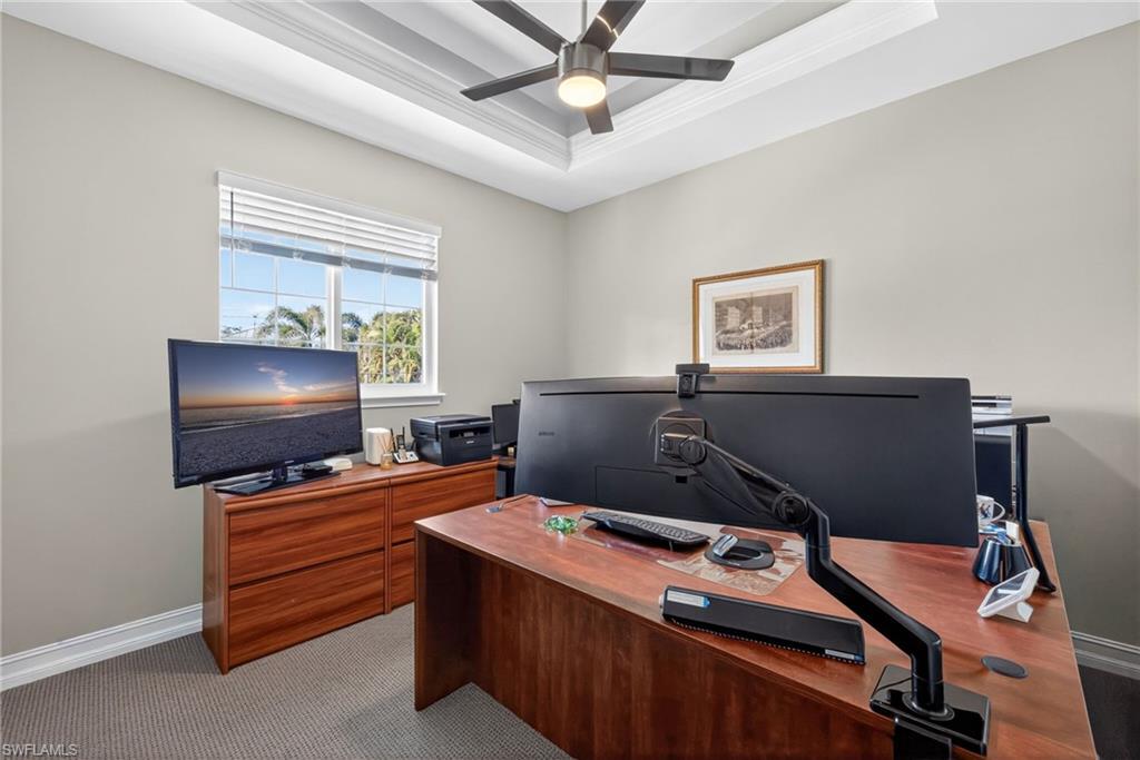 2nd Bedroom upstairs used as office space