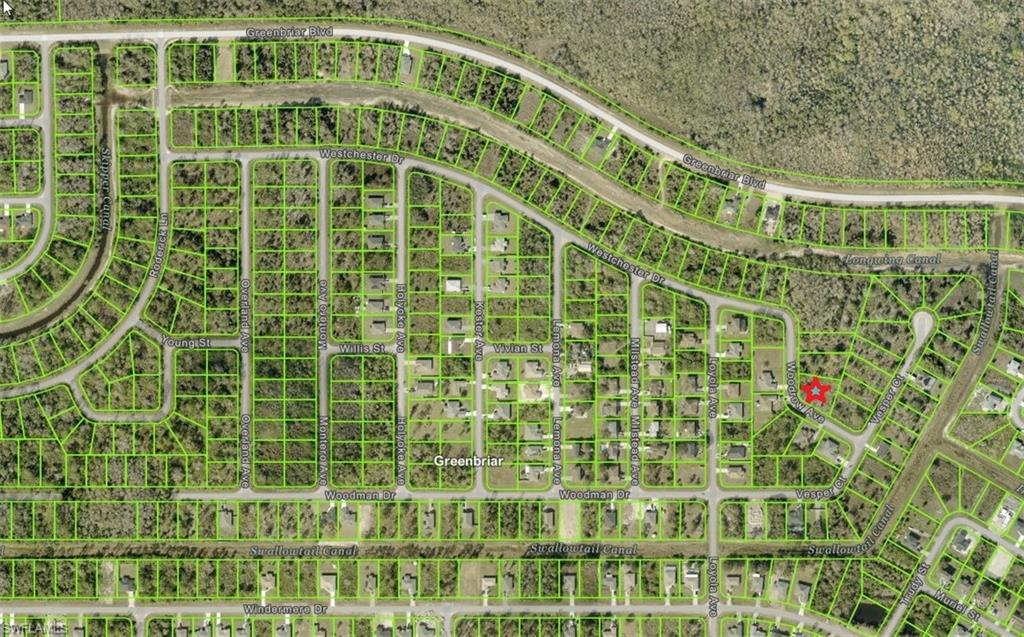 Map of surrounding area