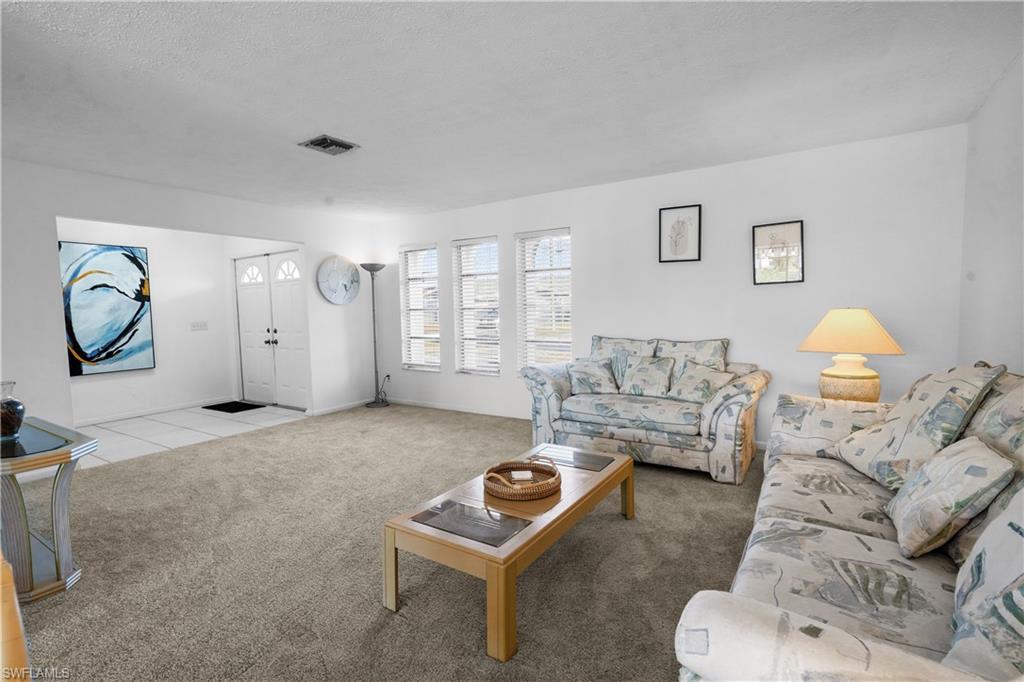 Dinning room opens to the covered lania.