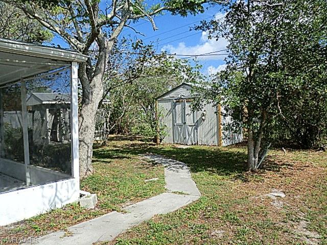 Outside of screen porch