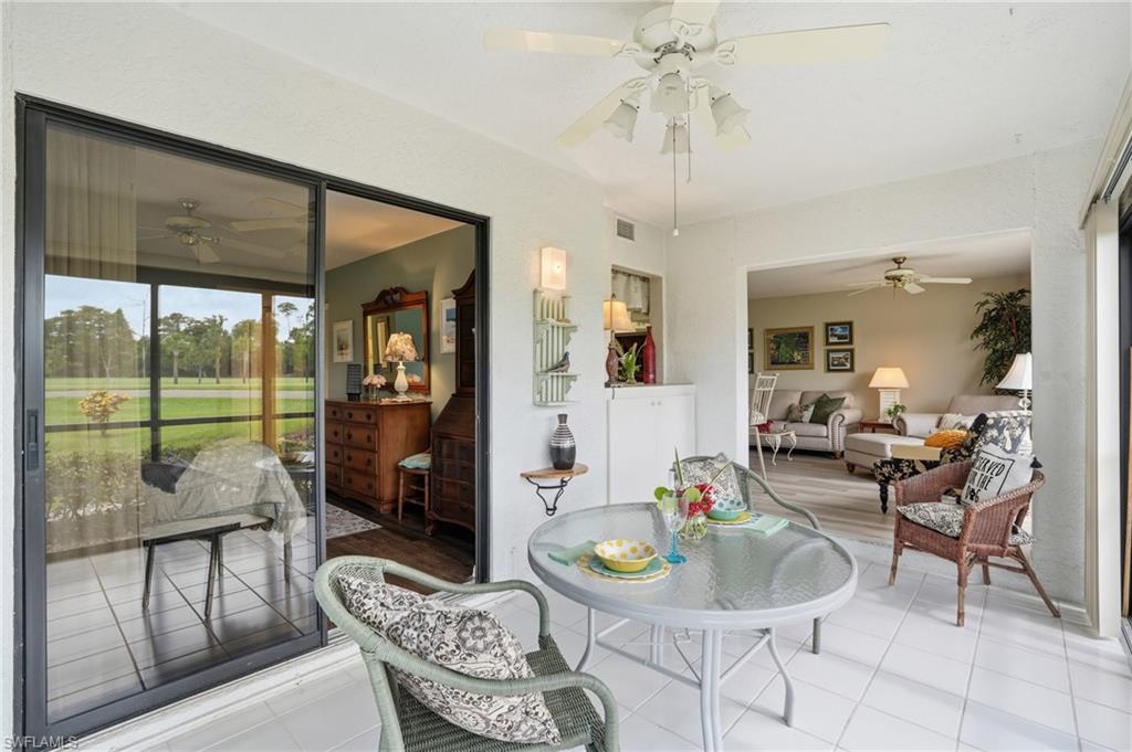 Sun Room off Living Room & Primary Bedroom