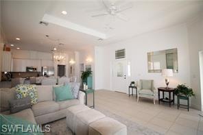 View of Sectional & Kitchen