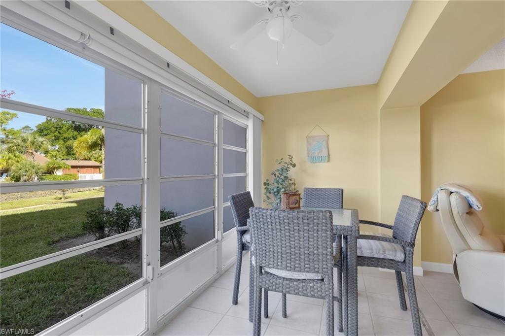 unroom with a full wall of windows for abundant light