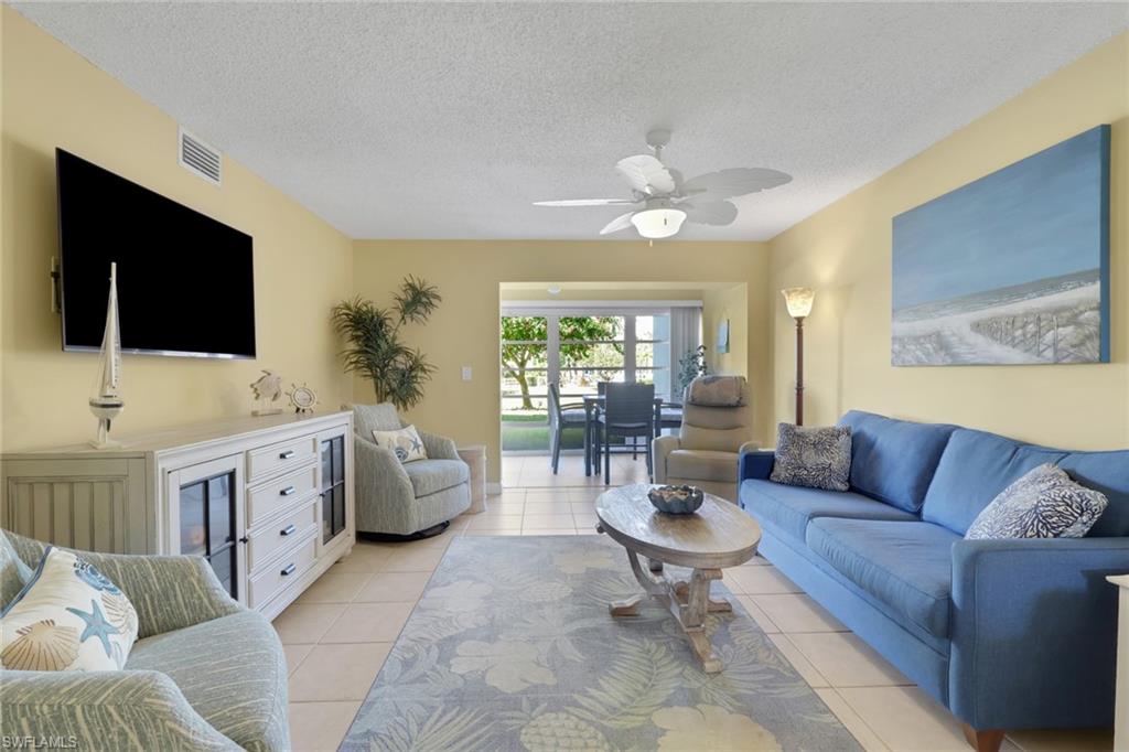 Bright and airy living room with generous space