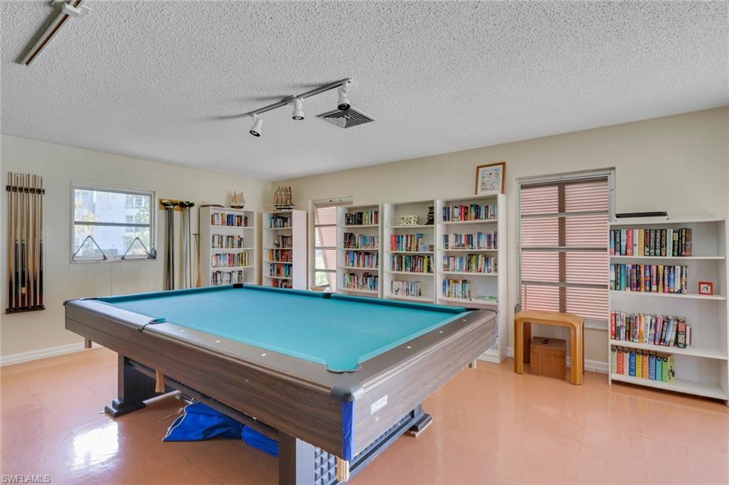 Pool table and community library