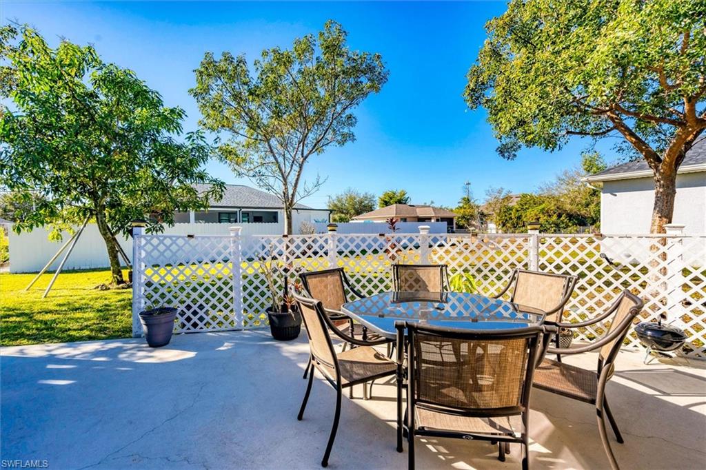 View of patio / terrace featuring outdoor dining space