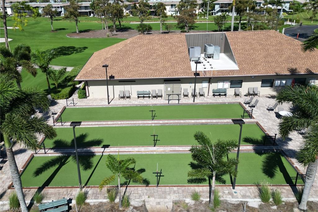 Bocce Courts adjacent to the main pool area.