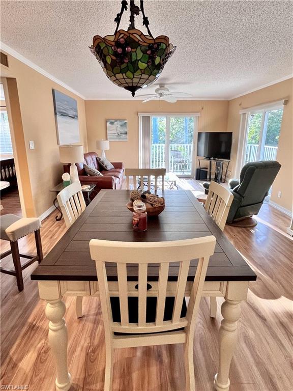 Great dining area for entertaining guests.