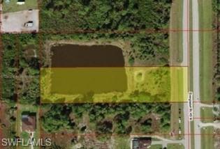 Ariel view of lot.