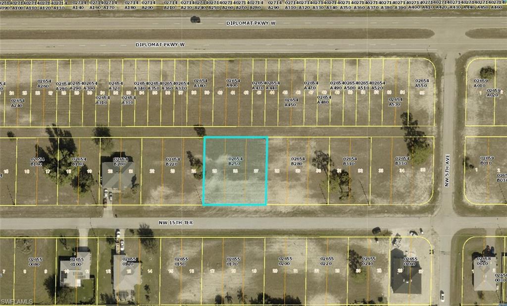 Aerial overview of property's location