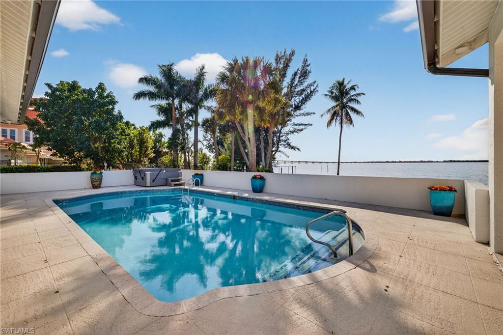 View of pool