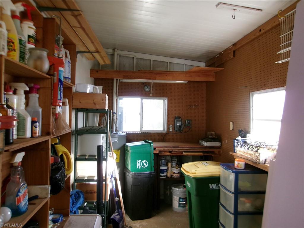 View of storage room